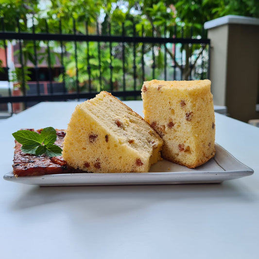 CNY 8" Bak Kwa Chiffon Cake