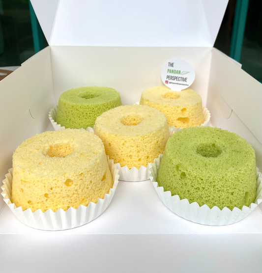 Mini Chiffon Cakes - Box of 5 without Cream